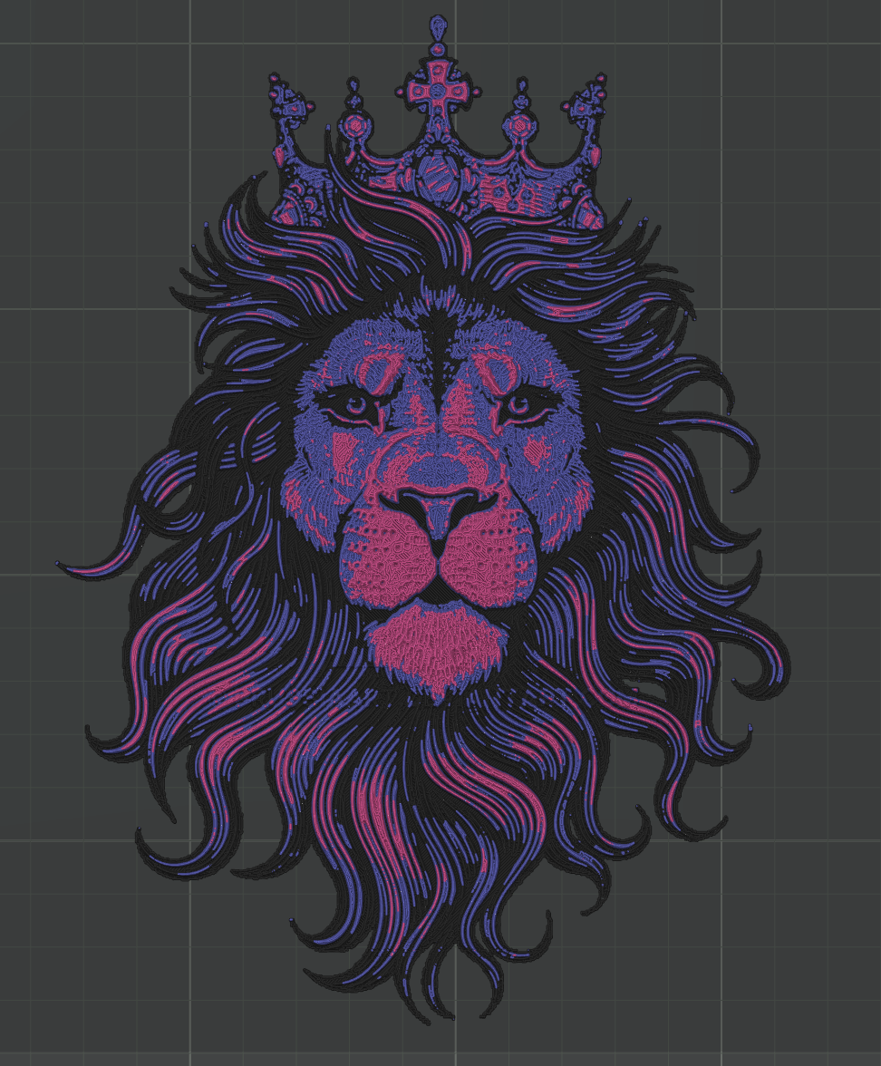 Décoration Murale - Lion Royal