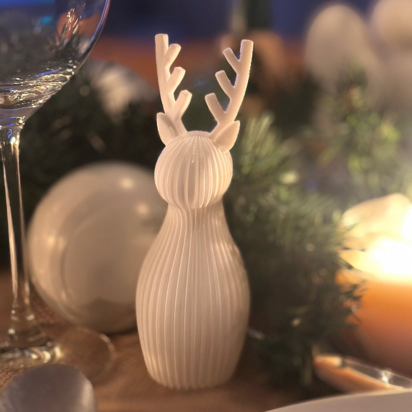 Renne de Noël stylisé