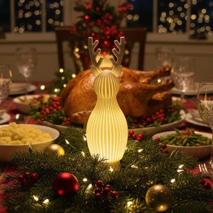 Renne de Noël stylisé